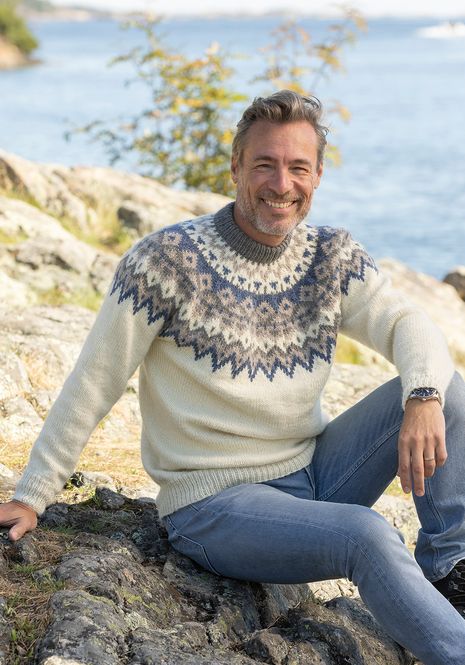 Hovedbilde Kraft genser naturhvit